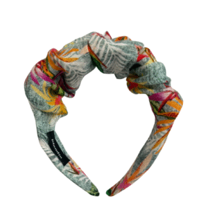 Opaska ruffle | Bahamas lniana